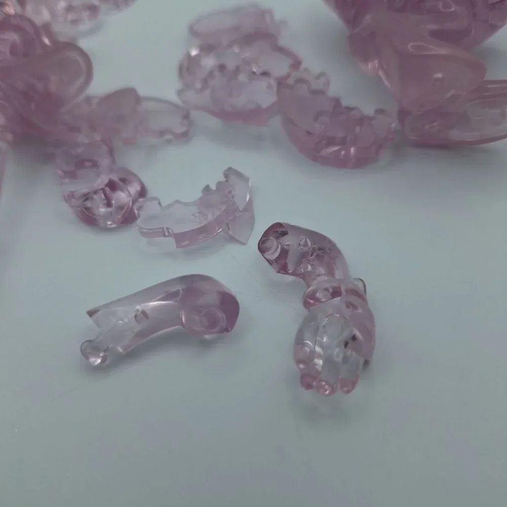 Disney Daisy Duck Crystal‎ Puzzle 3D Stacking Pink Replacement Pieces Incomplete